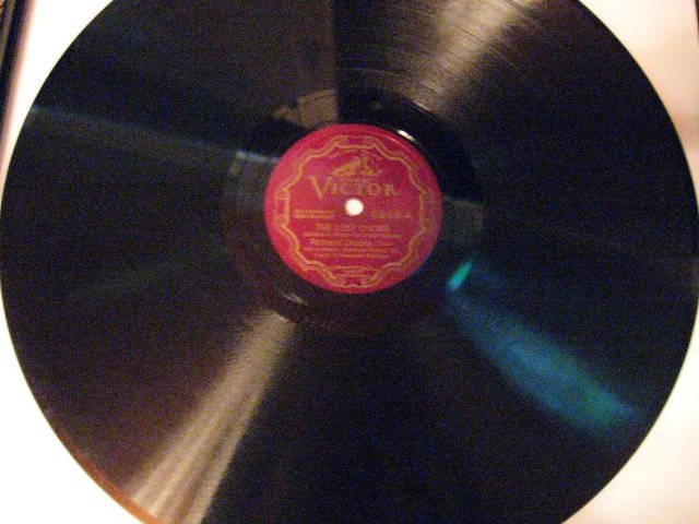 12-inch 78 RPM Record The Lost Chord by Richard Crooks