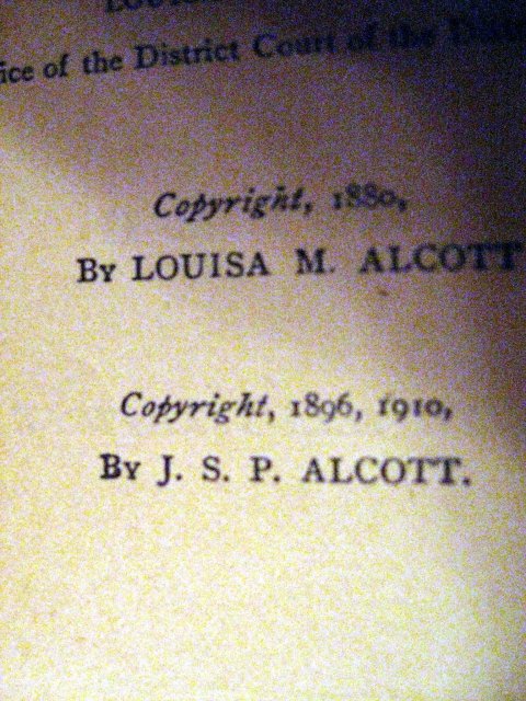 Little Women by Louisa May Alcott cp 1910
