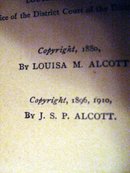 Little Women by Louisa May Alcott cp 1910