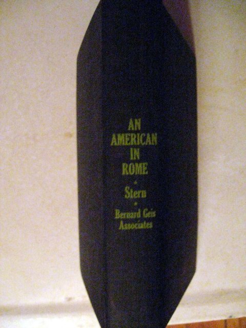 An American in Rome by Michael Stern cp 1964