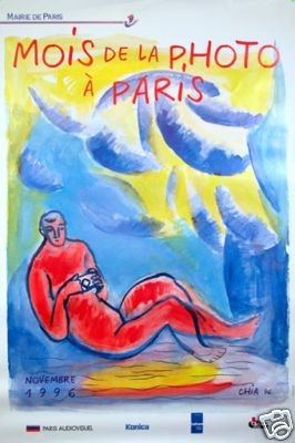 Sandro Chia Mois de Photo Paris 96 original poster