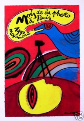 Herve Dirosa Mois de Photo Paris 90 original poster