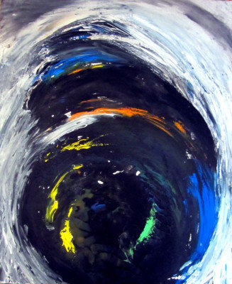 Color Wheel No. 3 Gouache on Canvas Spencer Stewart