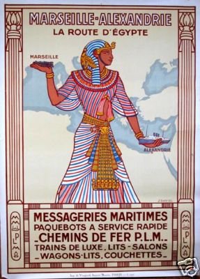 Messageries Maritimes Marseille-Alexandrie Daviel 1924