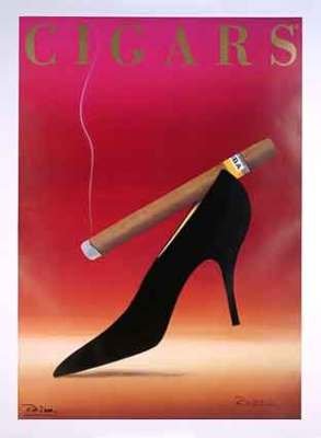 Cigars Poster by Razzia original mint 1994