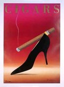 Cigars Poster by Razzia original mint 1994