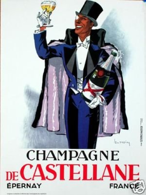 Champagne Castellane 1980 Dupin reprint by Castellane