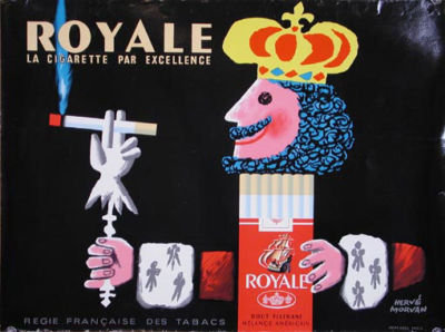 Royale Herve Moran c1950 poster