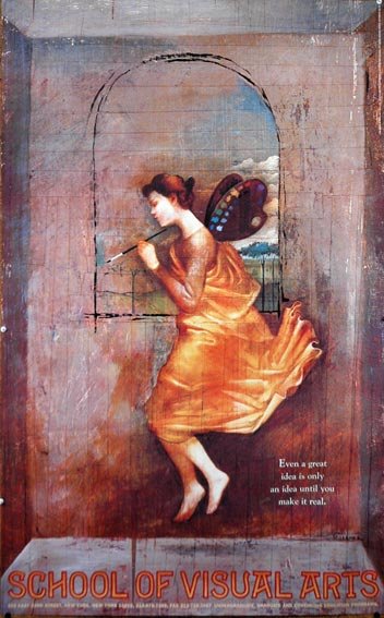 School of Visual Arts Poster by Saplenka