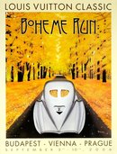 Louis Vuitton Boheme Run by Razzia medium poster