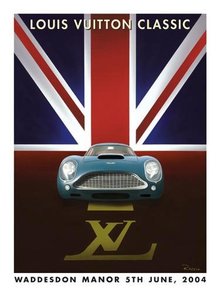 Louis Vuitton Waddesdon Manor by Razzia medium poster