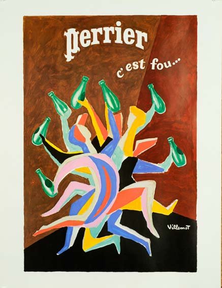 Perrier C'est Fou (Legs) Rare