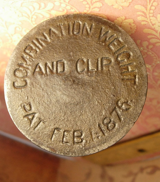1876 Antique Mechanical Paperweight bell displayed at the 1st US worlds fair