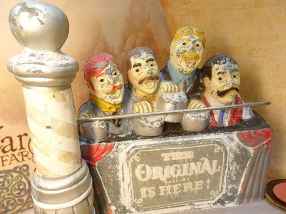 Pabst Blue Ribbon Barber Shop Quartet Display 1959