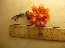HUge Vintage Enamel Trembler Flower brooch