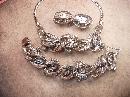 Vintage Dragons Egg Parure Selro Selini Necklace bracelet and earrings