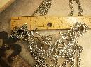 Huge Gothic Dragon medieval cross chandelier necklace statement necklace