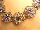 VIntage enamel filigree bracelet 8