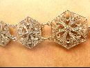 VIntage enamel filigree bracelet 8