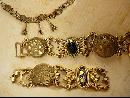 Paris Charm enamel button bracelet