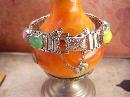 Vintage Moonstone bookchain bracelet sarah coventry