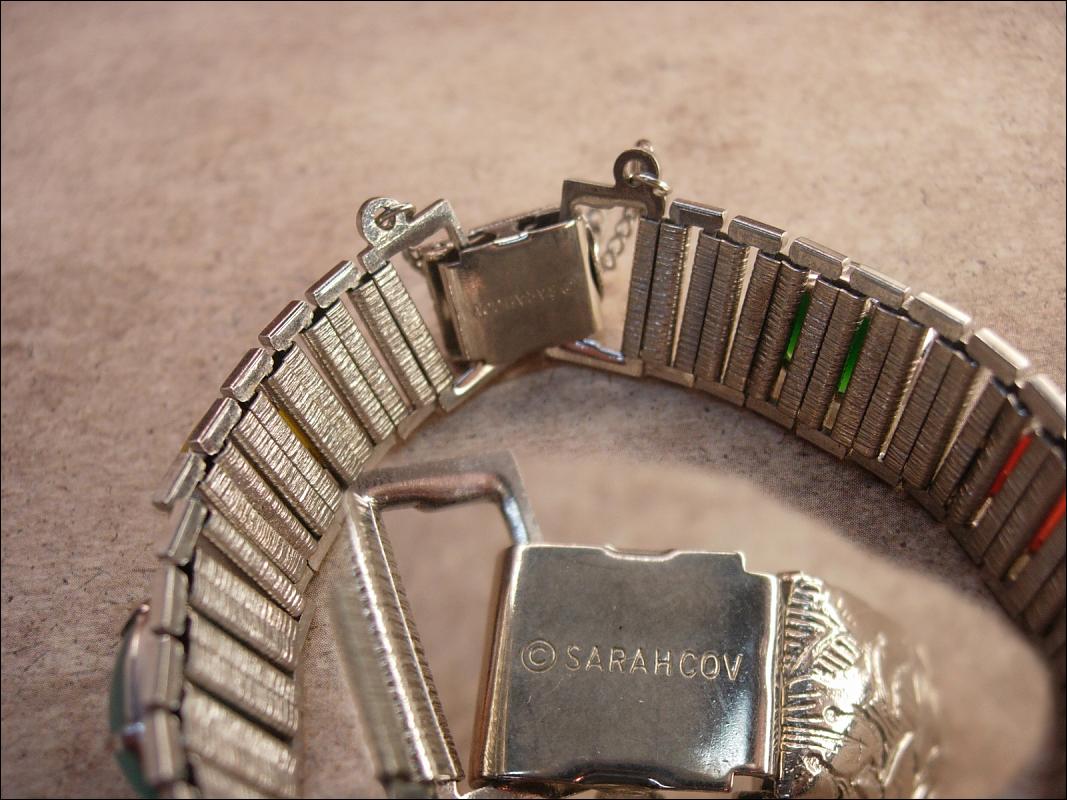 Vintage Moonstone bookchain bracelet sarah coventry