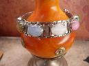 Vintage Moonstone bookchain bracelet sarah coventry