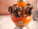 Vintage Bracelet moon and stars with copper goldstone goddess celestial spirit
