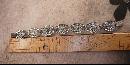 Vintage filigree bracelet cobalt porcelain flowers REALLY pretty
