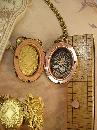 Devil talisman tooth locket bizarre watch chain skull necklace