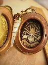 Devil talisman tooth locket bizarre watch chain skull necklace