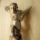 Vintage Rolls Royce Hood ornament Spirit of Ecstasy Flying Lady nouveau winged woman