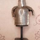 Vintage Military pol zbroja husarska Miniature Knight armour Armor ON original stand Medieval