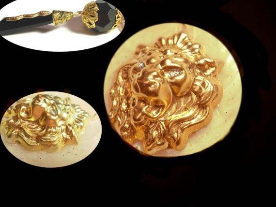 Victorian Lions and snakes OH MY what a necklace
