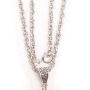 MEdieval GOthic Fleur de Lis flower of the universe pendant necklace