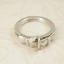 Vintage Claddagh Ring Celtic Taxco sterling Claddagh PUzzle Hidden heart