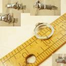Vintage Claddagh Ring Celtic Taxco sterling Claddagh PUzzle Hidden heart