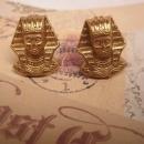 assemblage Egyptian revival cufflinks