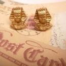 assemblage Egyptian revival cufflinks