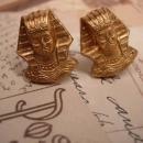assemblage Egyptian revival cufflinks