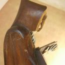 Bizarre arts and crafts Monk with rosary