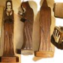 Bizarre arts and crafts Monk with rosary