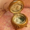 Antique Victorian Ring Box casket Perfect for your sweetheart on Valentines day