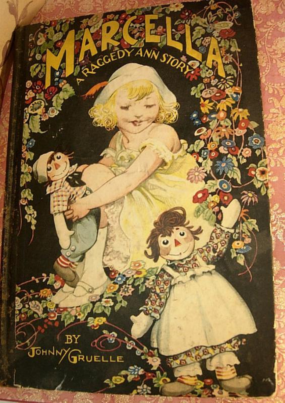 1929 Raggedy ann Book Marcella First edition Written for his daughter Anti Vaccination movement