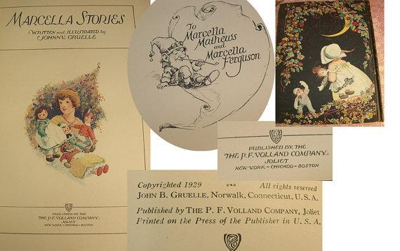 1929 Raggedy ann Book Marcella First edition Written for his daughter Anti Vaccination movement