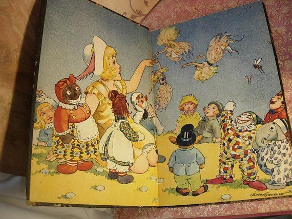 1929 Raggedy ann Book Marcella First edition Written for his daughter Anti Vaccination movement