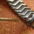 Art deco Rose gold filled wide Wristwatch Lady Elgin... IT works too