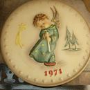 1971 Hummel Plate Heavenly Angel 100th anniversary