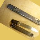 ANtique victorian sterling fruit knife hidden compartment