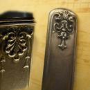 ANtique victorian sterling fruit knife hidden compartment